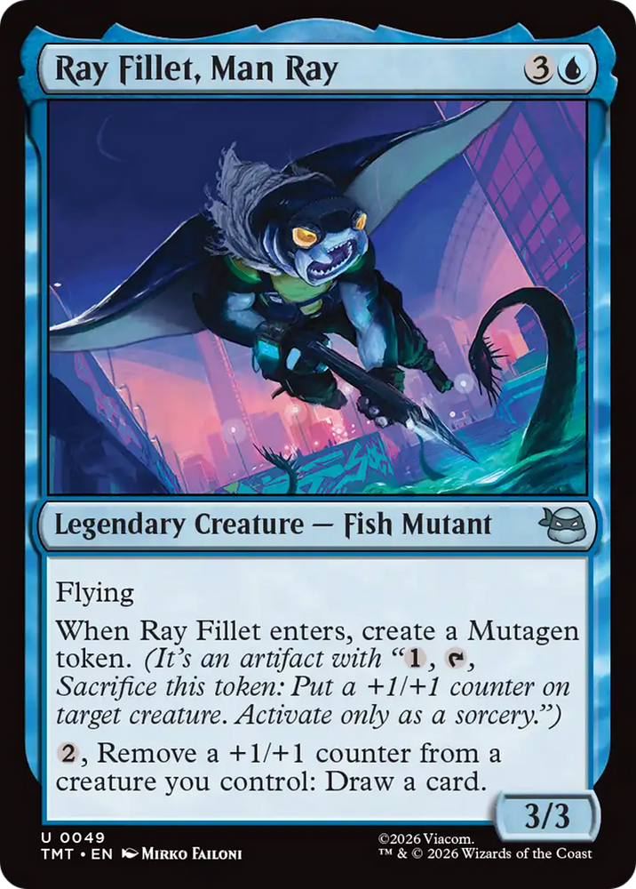 Ray Fillet, Man Ray [Teenage Mutant Ninja Turtles]
