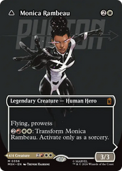 Monica Rambeau // Photon, Living Light  (Borderless) (0356) [Marvel Super Heroes]