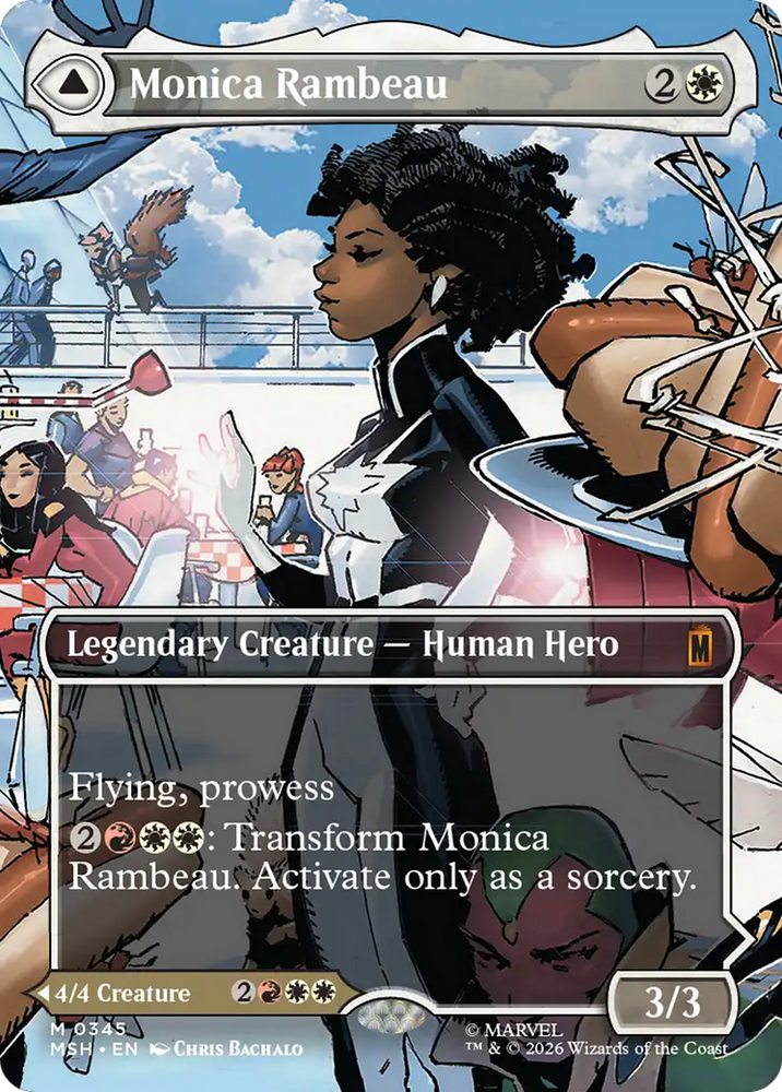 Monica Rambeau // Photon, Living Light (Borderless) (0345) [Marvel Super Heroes]