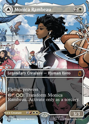 Monica Rambeau // Photon, Living Light (Borderless) (0345) [Marvel Super Heroes]