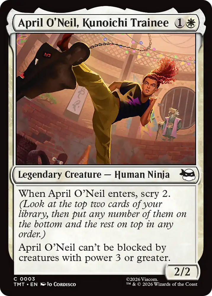 April O'Neil, Kunoichi Trainee [Teenage Mutant Ninja Turtles]