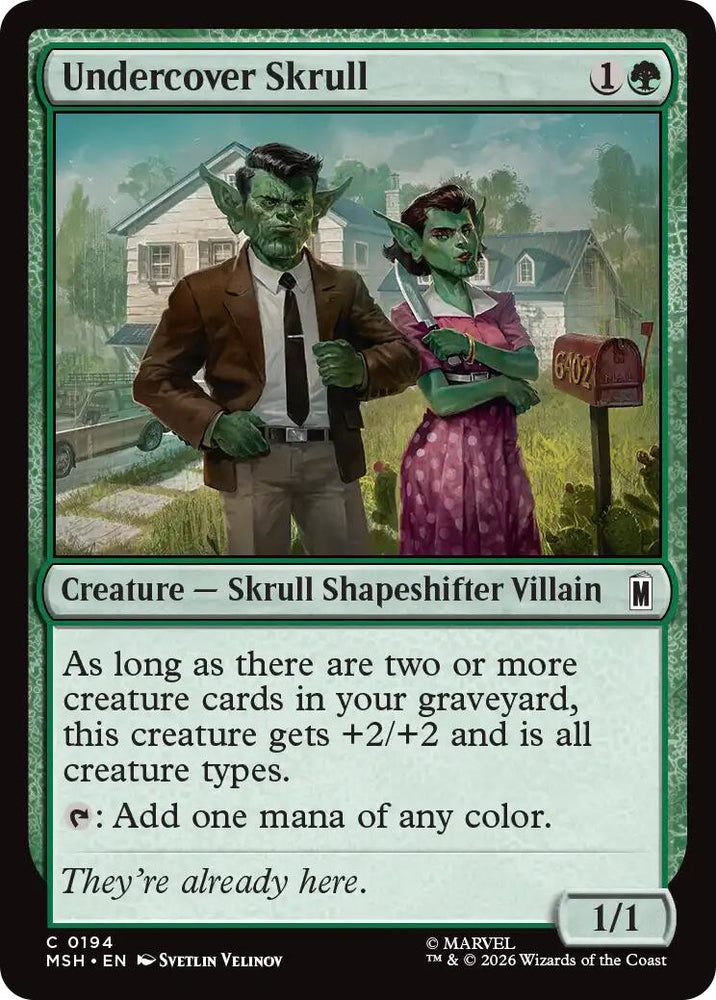 Undercover Skrull [Marvel Super Heroes]