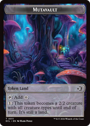 Elk // Mutavault Double-Sided Token [Lorwyn Eclipsed Tokens]