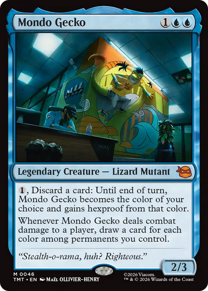 Mondo Gecko [Teenage Mutant Ninja Turtles]