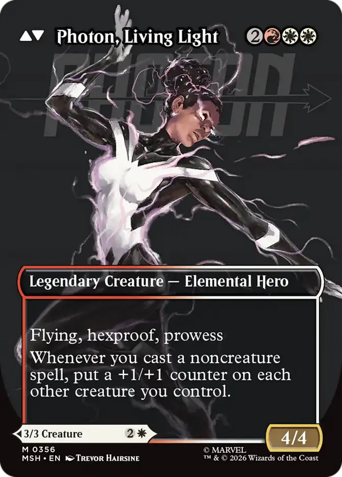 Monica Rambeau // Photon, Living Light  (Borderless) (0356) [Marvel Super Heroes]